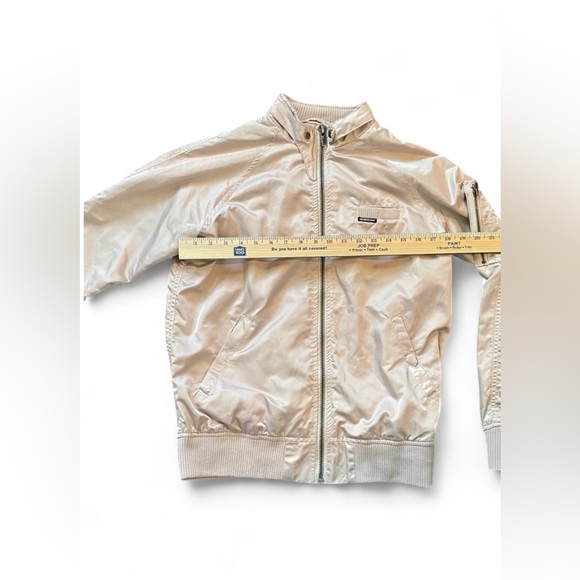 MEMBERS‎ ONLY LIGHT PINK SATIN JACKET - Picture 13 of 13